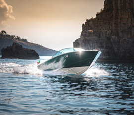 Smeralda on the sea in penisola Sorrentina