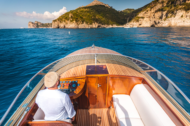 The desk of Smeralda boat